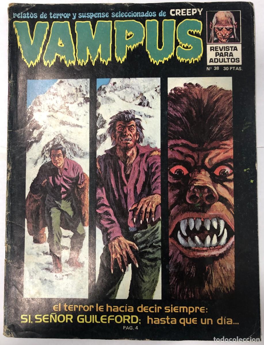 C&oacute;mics: Comic Vintage, Vampus, n&ordm;38, Octubre 1974 - Foto 1