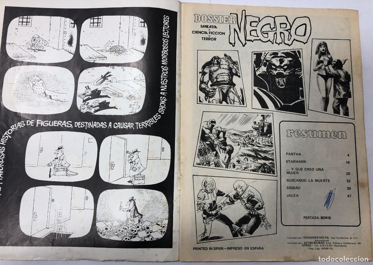 C&oacute;mics: Comic 1970 Vintage, Dosier Negro, n&ordm; 148 - Foto 2
