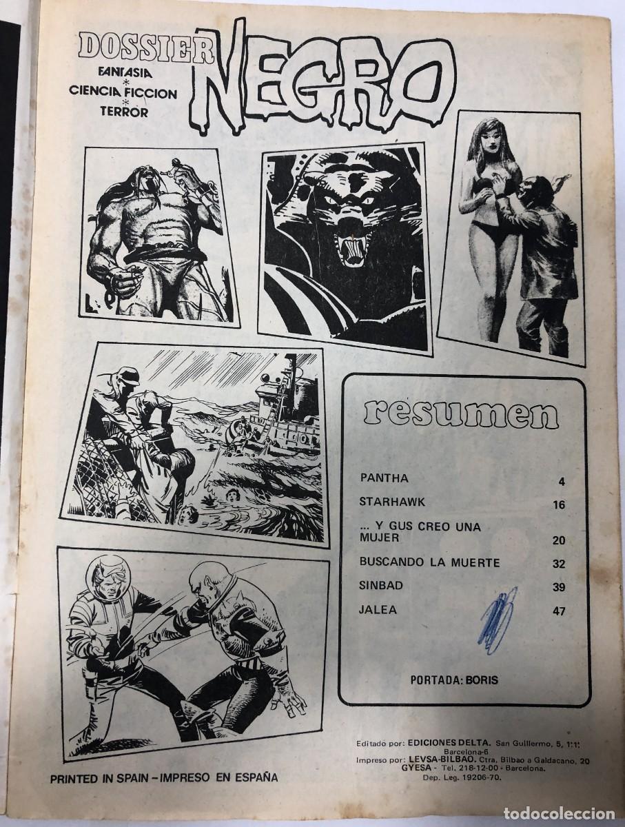 C&oacute;mics: Comic 1970 Vintage, Dosier Negro, n&ordm; 148 - Foto 3