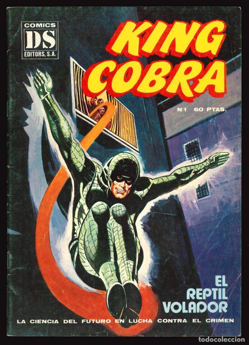 C&oacute;mics: KING COBRA - DALMAU / COLECCI&Oacute;N COMPLETA (8 N&Uacute;MEROS) - Foto 2