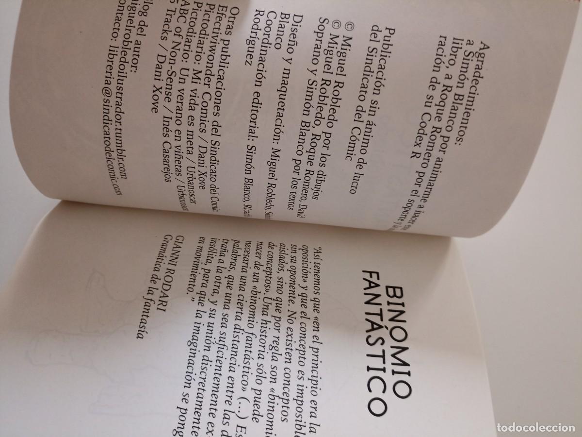 C&oacute;mics: Miguel Robledo - Binomios fant&aacute;sticos (Sindicato del c&oacute;mic, 2016) - Foto 4