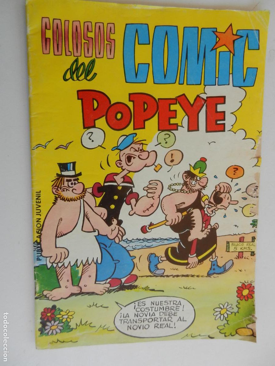 C&oacute;mics: POPEYE - COLOSOS DEL COMIC - N&ordm; 22 - VALENCIANA 1980 - Foto 1
