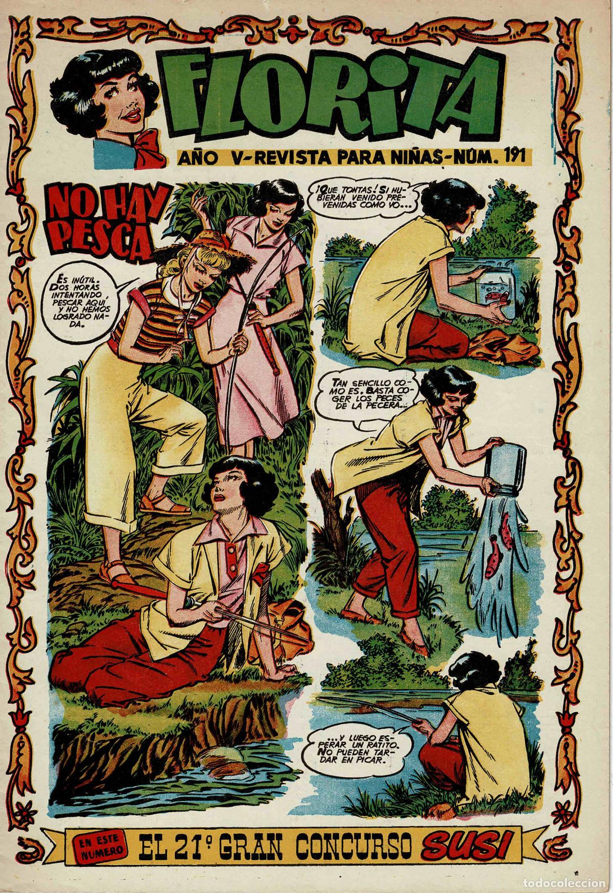 C&oacute;mics: Florita n&ordm; 191.original. ediciones Cliper - Foto 1