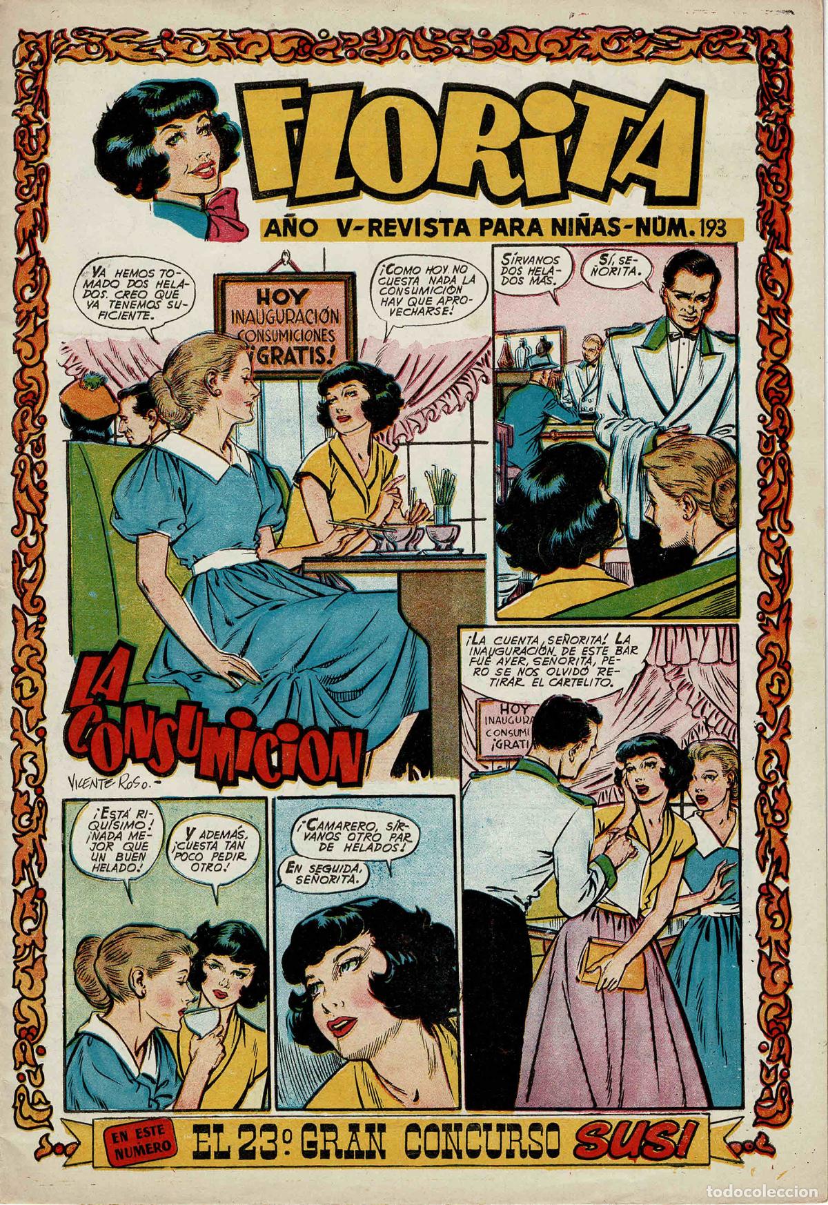 C&oacute;mics: Florita n&ordm; 193.original. ediciones Cliper - Foto 1