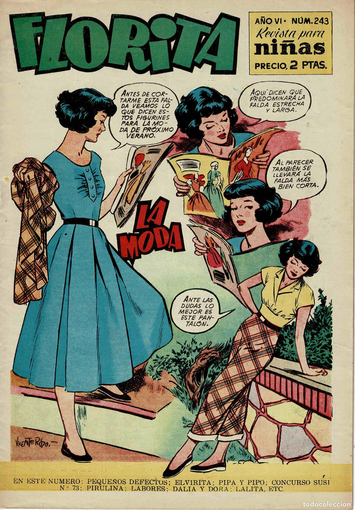 C&oacute;mics: Florita n&ordm; 243.original. ediciones Cliper - Foto 1