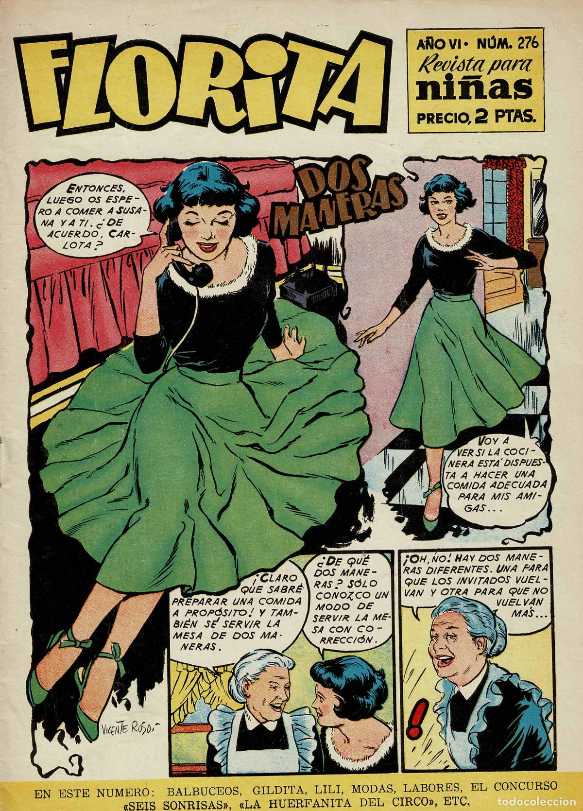 C&oacute;mics: Florita n&ordm; 276.original. ediciones Cliper - Foto 1