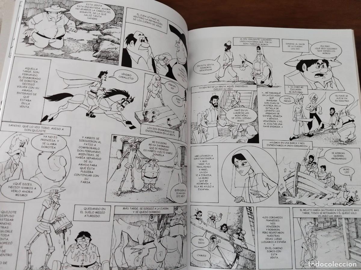 C&oacute;mics: C&oacute;mic para colorear Don Quijote de la Mancha. - Foto 5