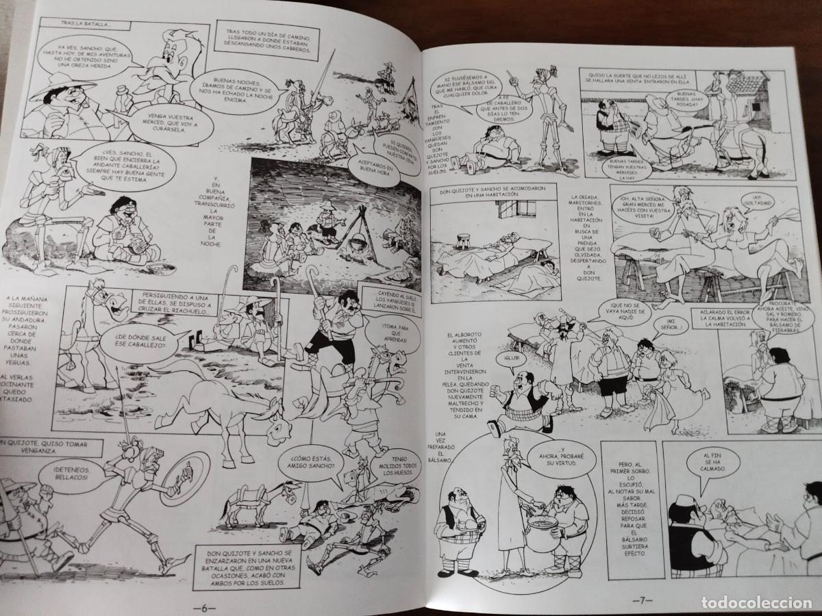 C&oacute;mics: C&oacute;mic para colorear Don Quijote de la Mancha. - Foto 6