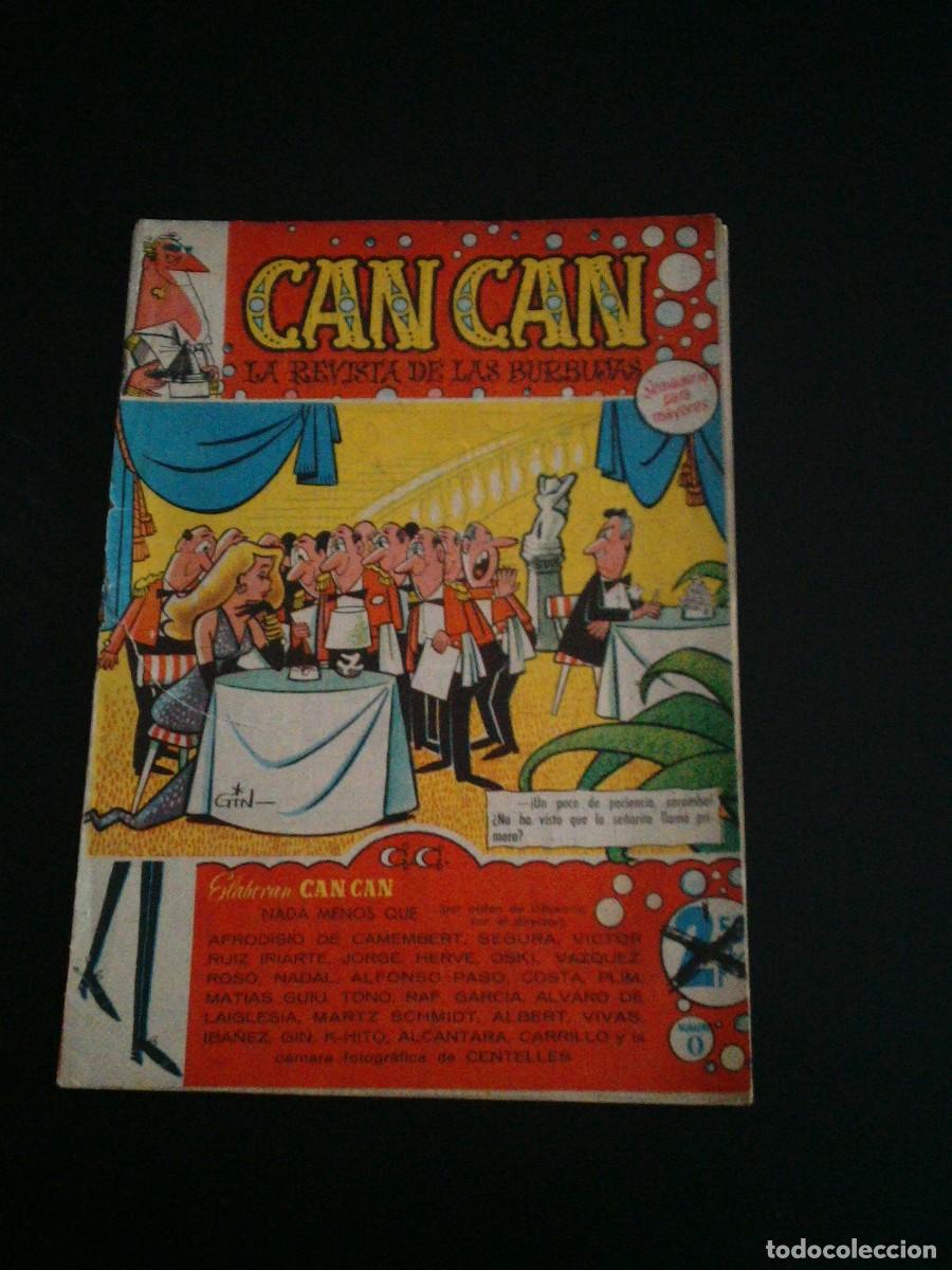 Comics: CAN CAN - LA REVISTA DE LAS BURBUJAS - NUMERO 0 - NORMAL ESTADO - CJ 238