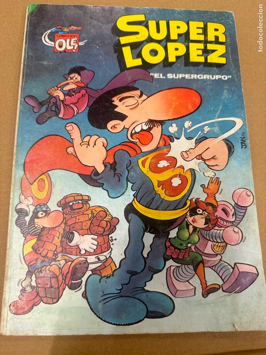 C&oacute;mics: SUPERLOPEZ, Coleccion OLE. el Supergrupo. - Foto 1