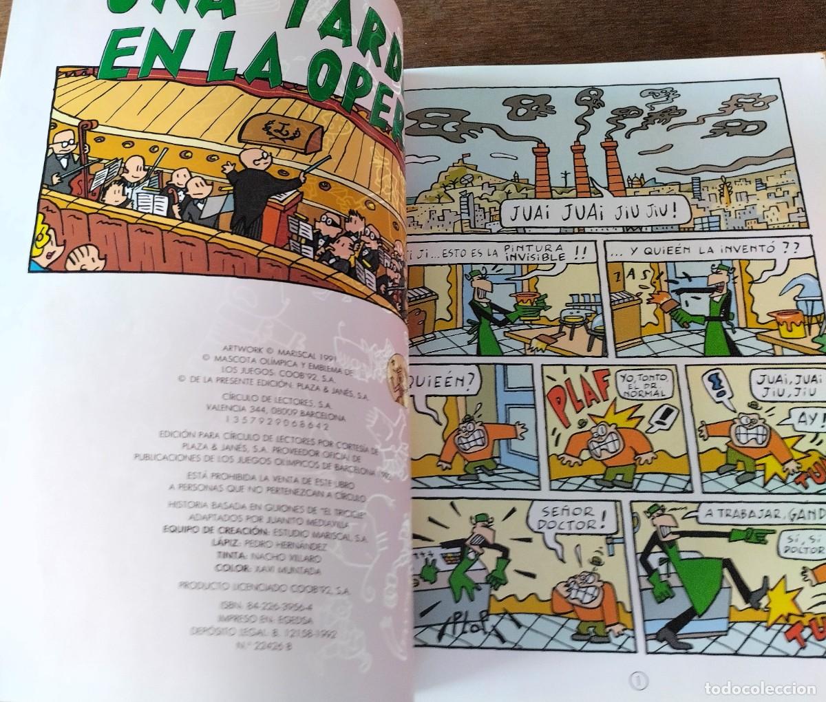 C&oacute;mics: The Cobi Troupe, Mariscal, 4 tomos, C&iacute;rculo de lectores, 1992 - Foto 8
