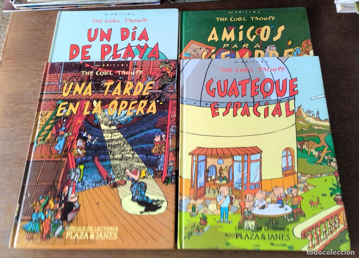 C&oacute;mics: The Cobi Troupe, Mariscal, 4 tomos, C&iacute;rculo de lectores, 1992 - Foto 1