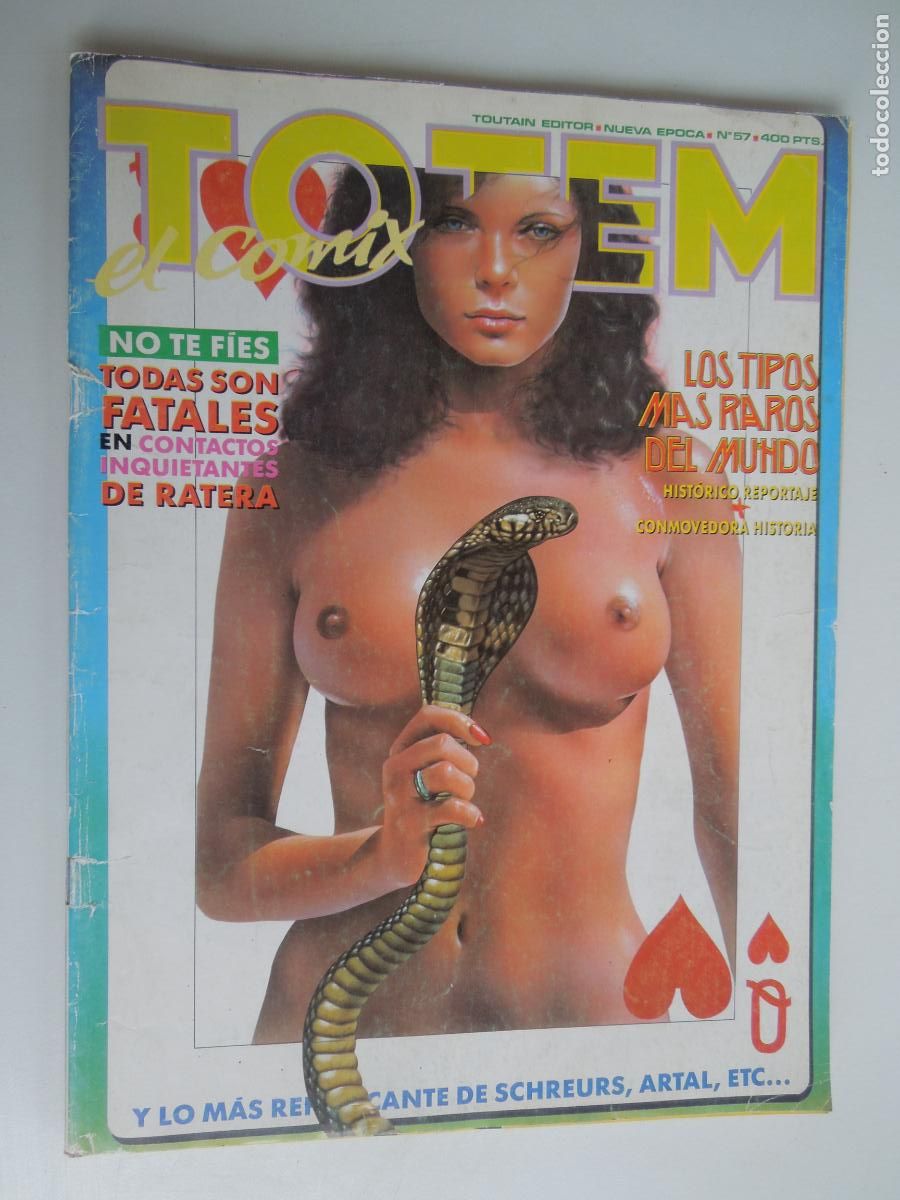 Fumetti: TOTEM EL COMIX N&ordm; 57 NUEVA &Eacute;POCA - TOUTAIN - CUADERNO GRAPA - LOS TIPOS MAS RAROS DEL MUNDO
