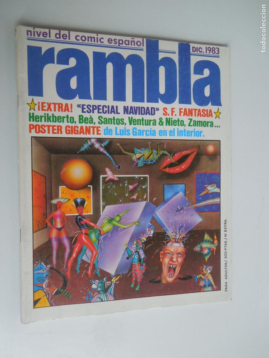 Fumetti: RAMBLA NIVEL DEL COMIC ESPA&Ntilde;OL N&ordm; EXTRA - DICIEMBRE 1983 -