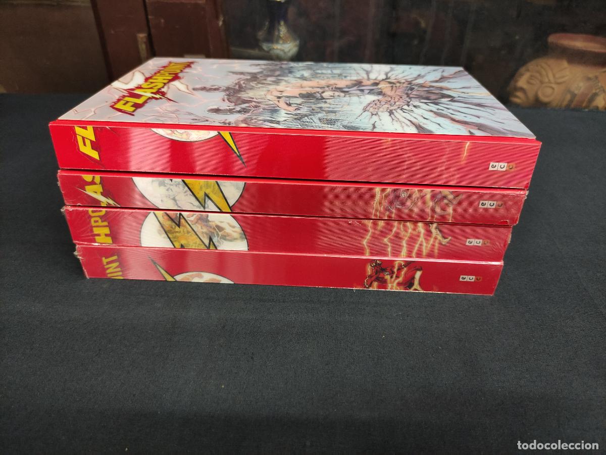 C&oacute;mics: COLECCION COMPLETA - FLASHPOINT - 4 TOMOS (3 PRECINTADOS) - ECC - - Foto 2