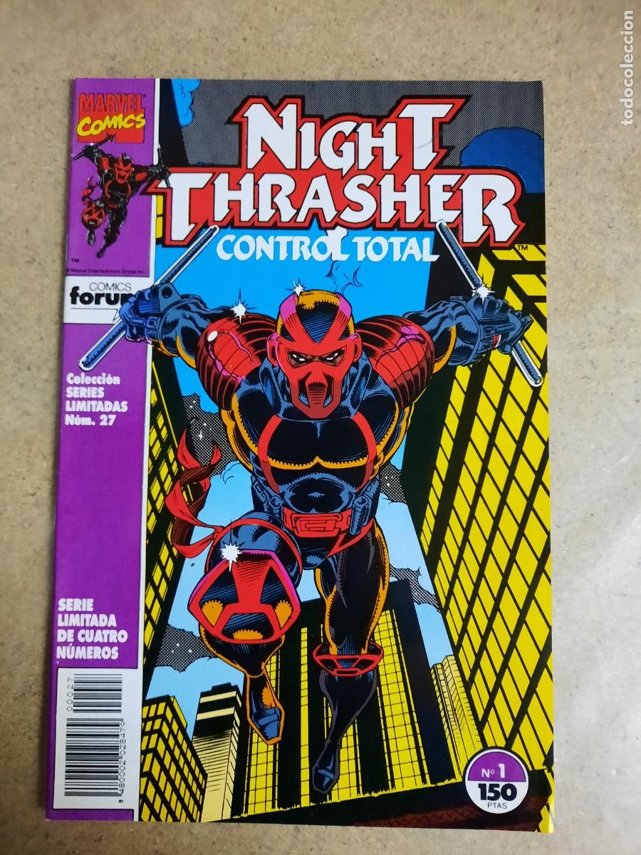 C&oacute;mics: NIGHT THRASHER N&ordm; 1 AL 4- ED. FORUM - COMPLETA! - Foto 1