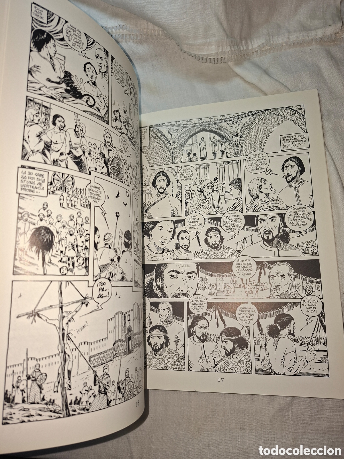 C&oacute;mics: GASPAR MEANA.LA CRONICA DE LEODEGUNDO V.MALIK .COMICS DEL PEXE 1993 - Foto 4
