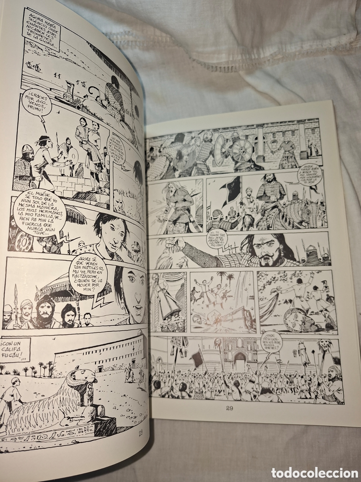 C&oacute;mics: GASPAR MEANA.LA CRONICA DE LEODEGUNDO V.MALIK .COMICS DEL PEXE 1993 - Foto 5