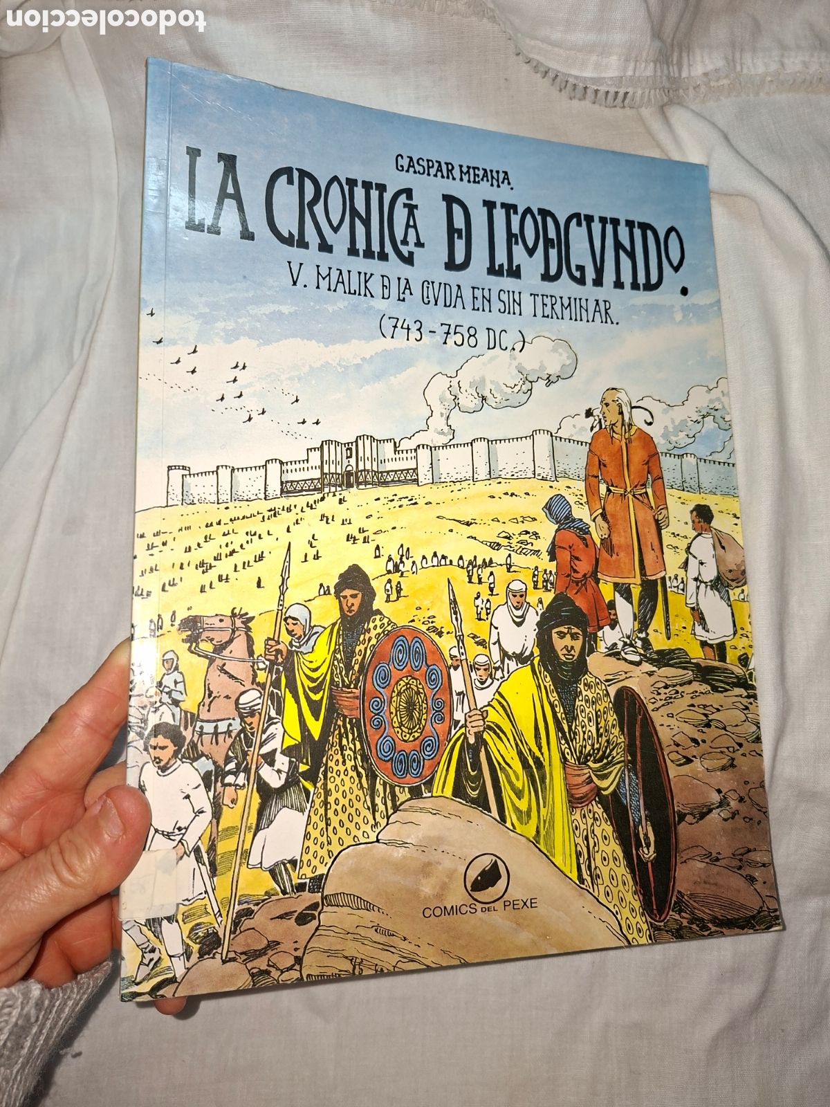 C&oacute;mics: GASPAR MEANA.LA CRONICA DE LEODEGUNDO V.MALIK .COMICS DEL PEXE 1993 - Foto 1
