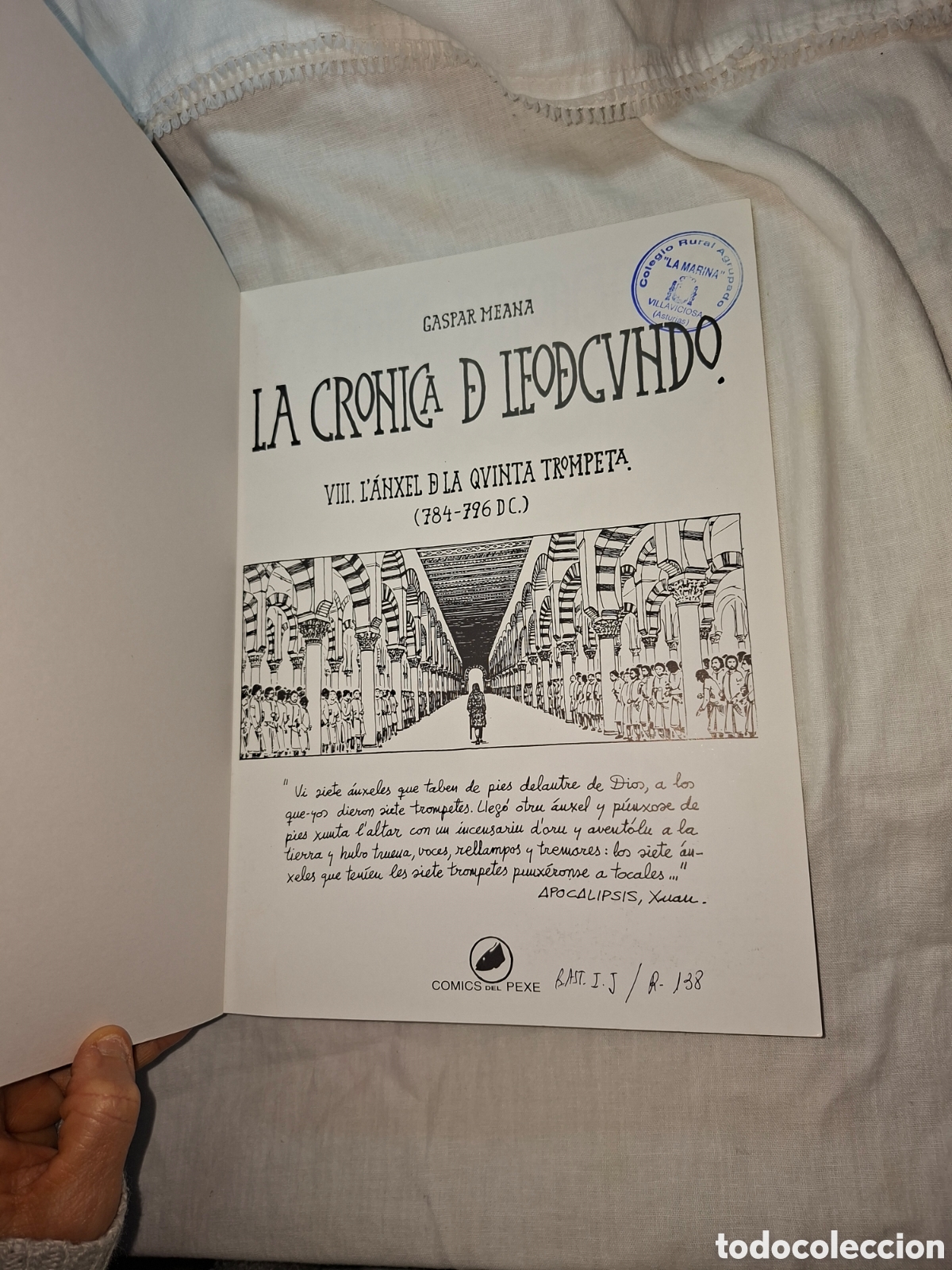 C&oacute;mics: GASPAR MEANA.LA CRONICA DE LEODEGUNDO VIII .COMICS DEL PEXE 1994 - Foto 2
