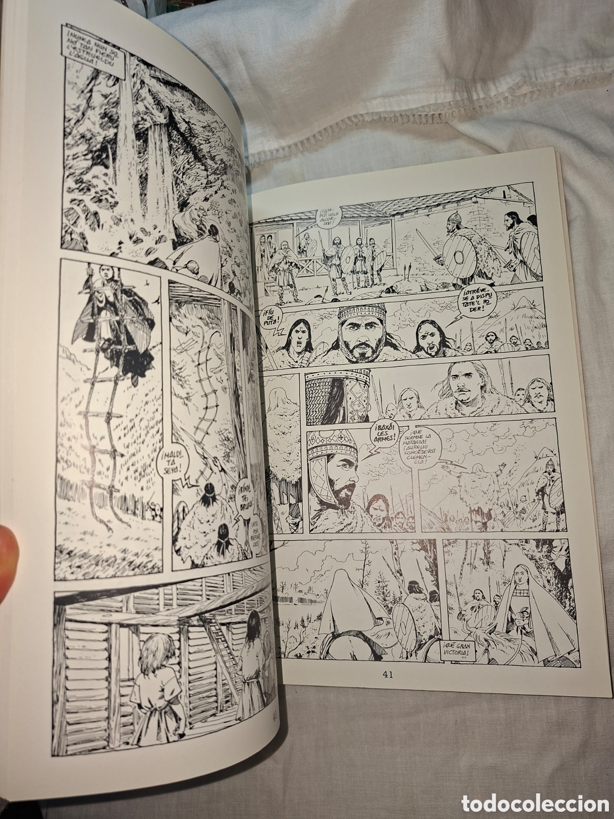 C&oacute;mics: GASPAR MEANA.LA CRONICA DE LEODEGUNDO VI .COMICS DEL PEXE 1993 - Foto 3