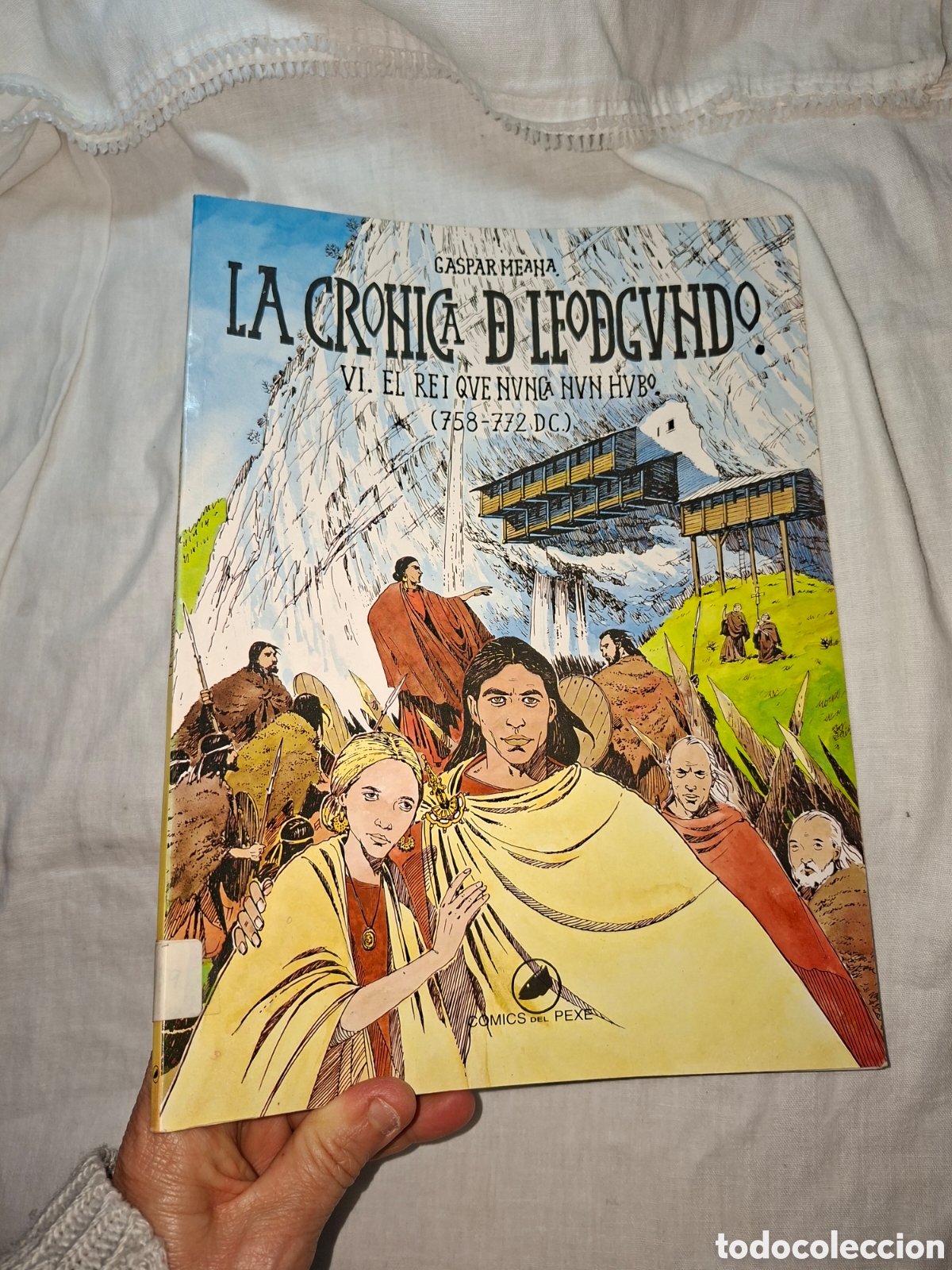 C&oacute;mics: GASPAR MEANA.LA CRONICA DE LEODEGUNDO VI .COMICS DEL PEXE 1993 - Foto 1