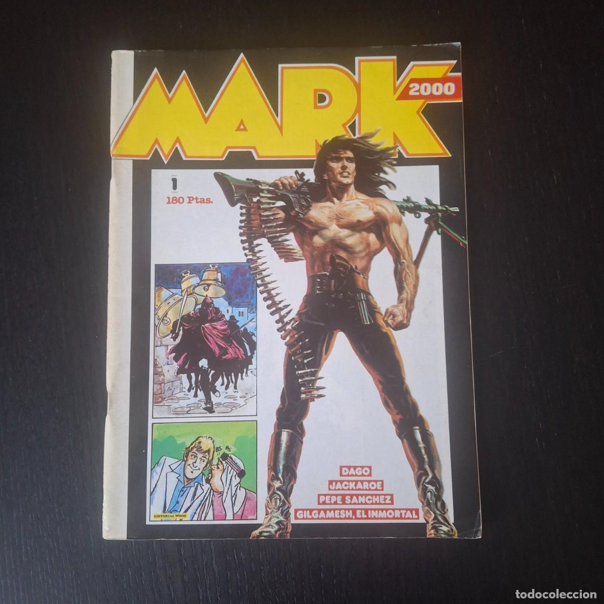 C&oacute;mics: MARK 2000 N&ordm; 1 - COMIC DAGO GILGAMESH PEPE SANCHEZ - EDITORIAL WOOD - Foto 1