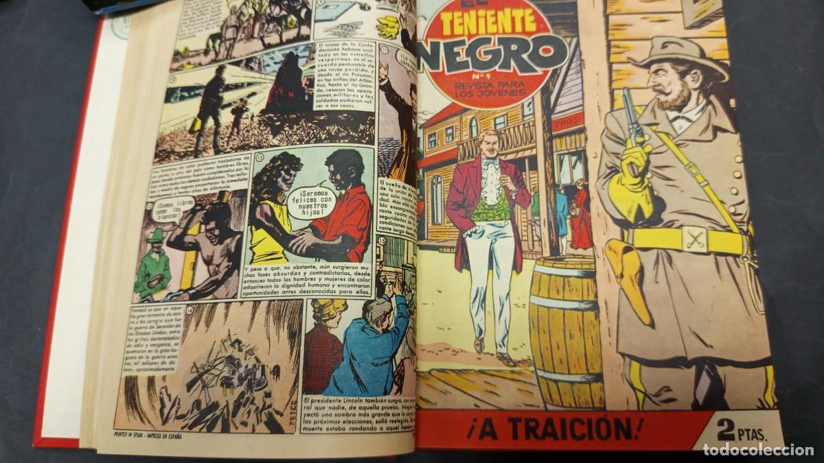 C&oacute;mics: EL TENIENTE NEGRO COMPLETO 30 NUMEROS ENCUADERNADO - Foto 2