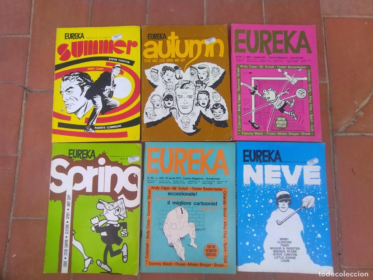 C&oacute;mics: lote de 6 comics EUREKA en italiano en buen estado - Foto 1