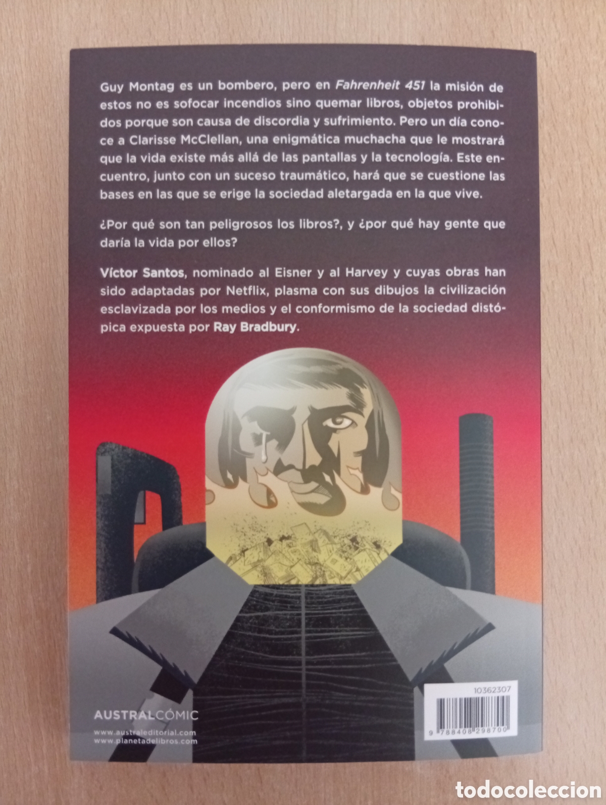 C&oacute;mics: FAHRENHEIT 451. V&iacute;ctor Santos - Foto 2
