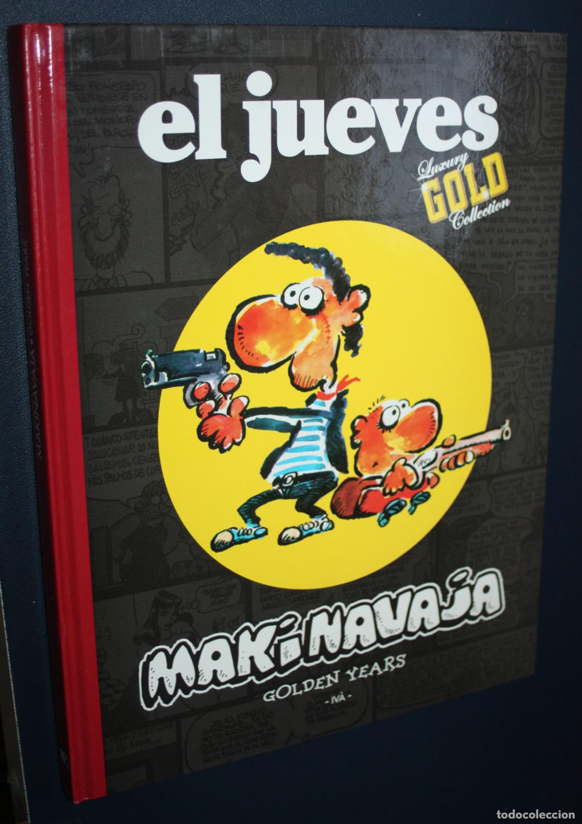 C&oacute;mics: EL JUEVES : LUXURY GOLD COLLECTION : MAKINAVAJA ,GOLDEN YEARS (RBA, 2008)