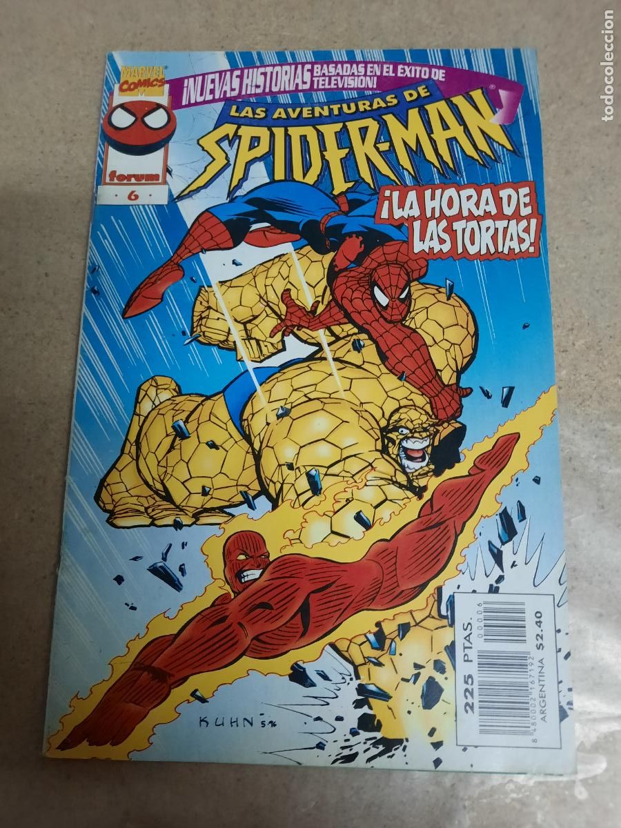 C&oacute;mics: LAS AVENTURAS DE SPIDERMAN N&ordm; 6 - ED. FORUM - Foto 1