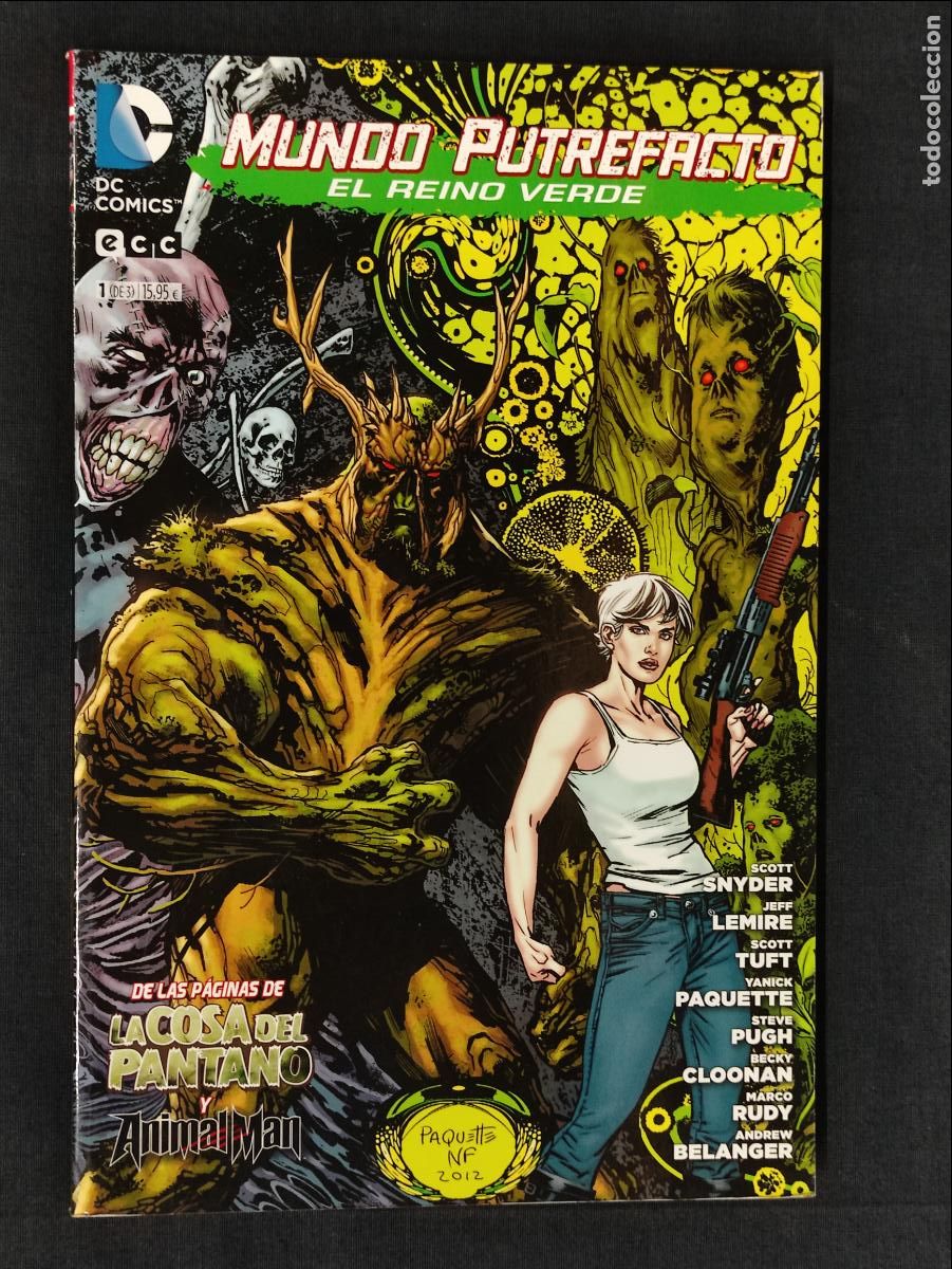 C&oacute;mics: COLECCION COMPLETA - N&ordm; 1 AL N&ordm; 3 - MUNDO PUTREFACTO - LA COSA DEL PANTANO - ECC - Foto 6