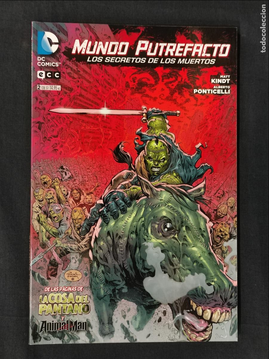C&oacute;mics: COLECCION COMPLETA - N&ordm; 1 AL N&ordm; 3 - MUNDO PUTREFACTO - LA COSA DEL PANTANO - ECC - Foto 8