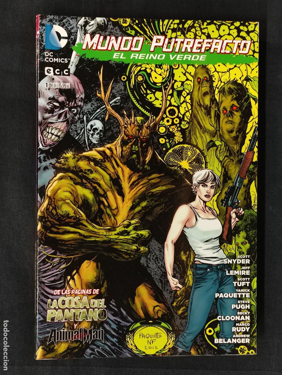 C&oacute;mics: COLECCION COMPLETA - N&ordm; 1 AL N&ordm; 3 - MUNDO PUTREFACTO - LA COSA DEL PANTANO - ECC - Foto 1