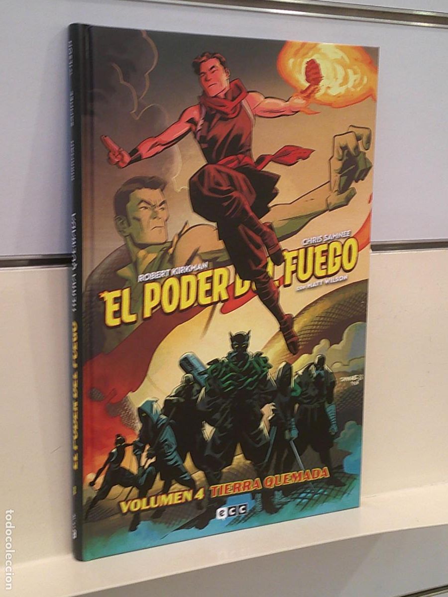 C&oacute;mics: EL PODER DEL FUEGO N&ordm; 4 TIERRA QUEMADA - ECC OFERTA - Foto 1