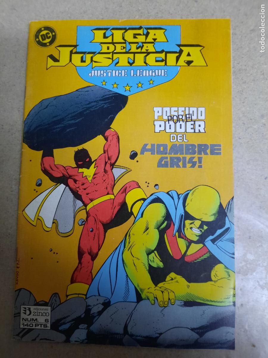 C&oacute;mics: LIGA DE LA JUSTICIA N&ordm; 6- ED. ZINCO - Foto 1