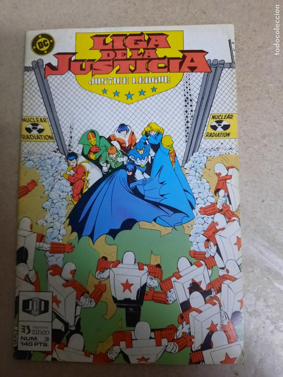 C&oacute;mics: LIGA DE LA JUSTICIA N&ordm; 3- ED. ZINCO - Foto 1