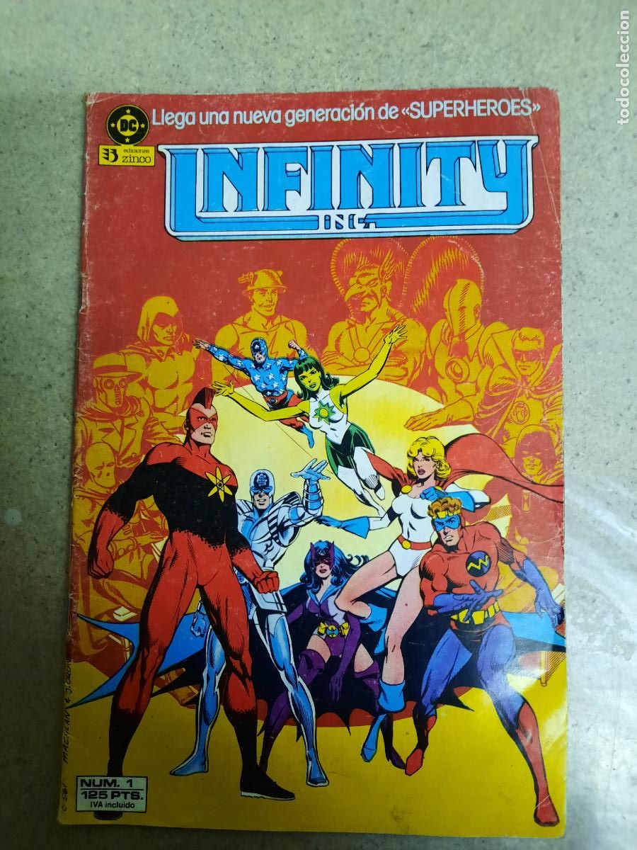 Comics : INFINITY INC N&ordm; 1 - ED. ZINCO