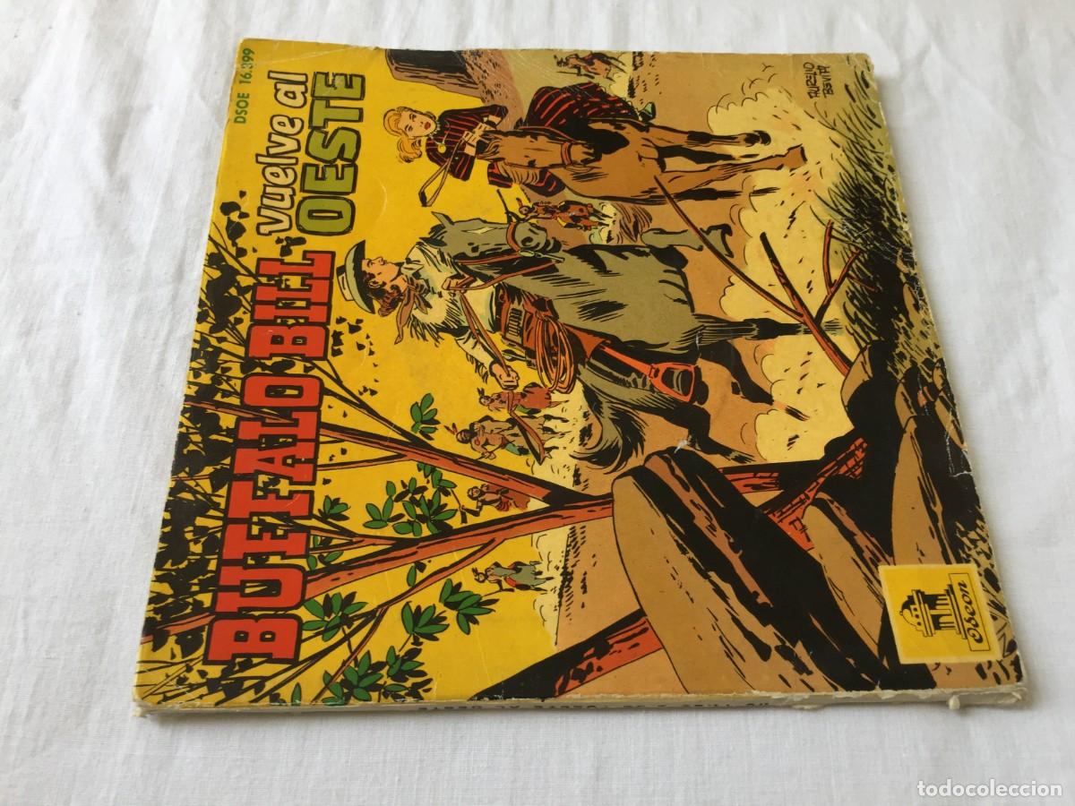 C&oacute;mics: BUFFALO BILL VUELVE AL OESTE - DISCO CON COMIC ODEON DSOE 16.399 A&Ntilde;O 1960 - Foto 9