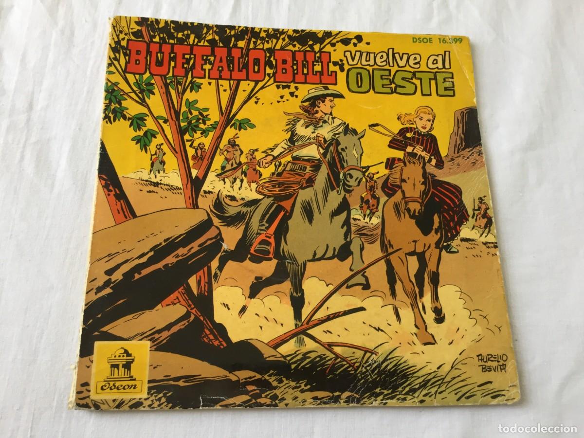 C&oacute;mics: BUFFALO BILL VUELVE AL OESTE - DISCO CON COMIC ODEON DSOE 16.399 A&Ntilde;O 1960 - Foto 12