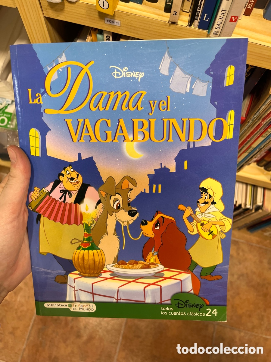 C&oacute;mics: Comic4 la dama y el vagabundo. DisNEy todos los cuentos cl&aacute;sicos 24 el mundo