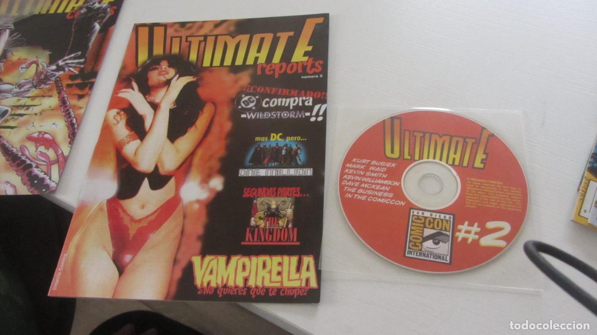 Comics: ULTIMATE REPORTS VOL.2 N&ordm; 2 con cd . BUEN ESTADO. MEGAMULTIMEDIA ARX309