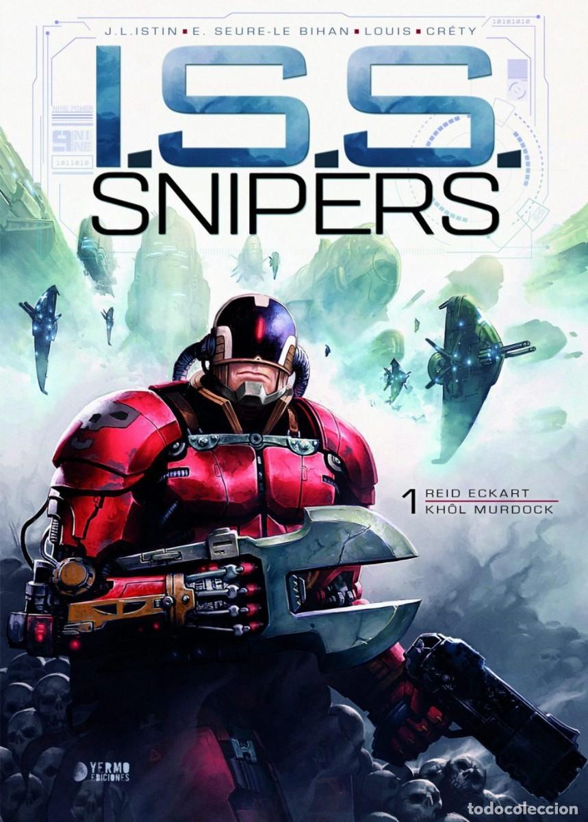 C&oacute;mics: I.S.S. SNIPERS. 3 INTEGRALES. YERMO. TAPA DURA, - Foto 1