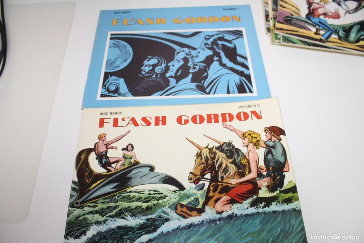C&oacute;mics: COLECCION DE 8 NUMEROS COMPLETA FLASH GORDON (MAC RABOY) EDICIONES B.O - Foto 2