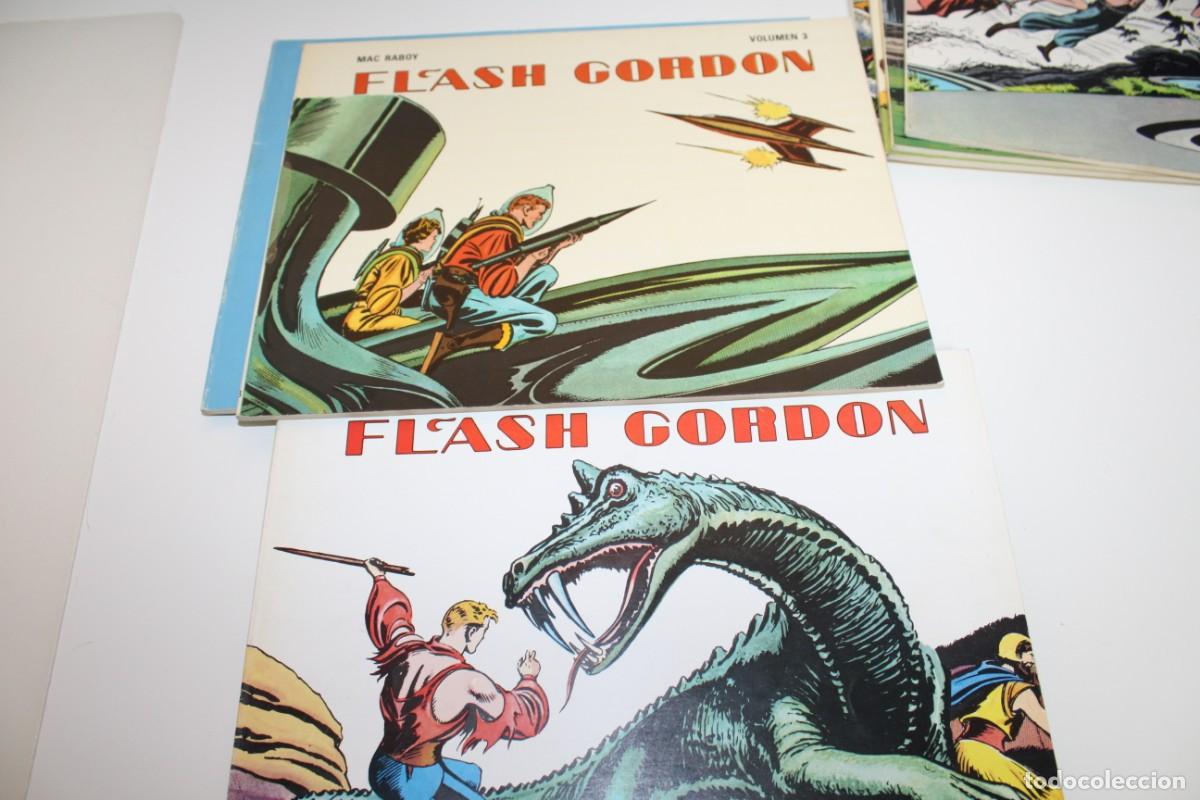C&oacute;mics: COLECCION DE 8 NUMEROS COMPLETA FLASH GORDON (MAC RABOY) EDICIONES B.O - Foto 3
