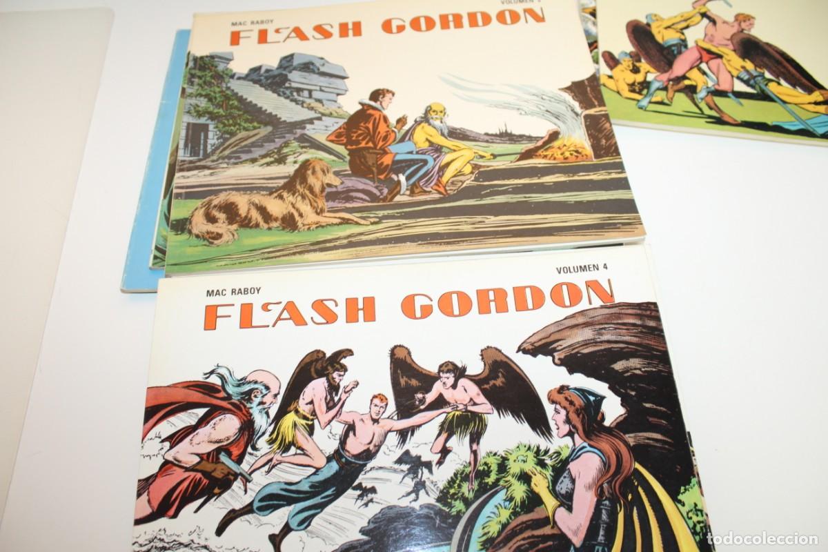 C&oacute;mics: COLECCION DE 8 NUMEROS COMPLETA FLASH GORDON (MAC RABOY) EDICIONES B.O - Foto 4