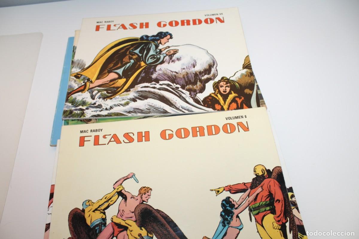 C&oacute;mics: COLECCION DE 8 NUMEROS COMPLETA FLASH GORDON (MAC RABOY) EDICIONES B.O - Foto 5