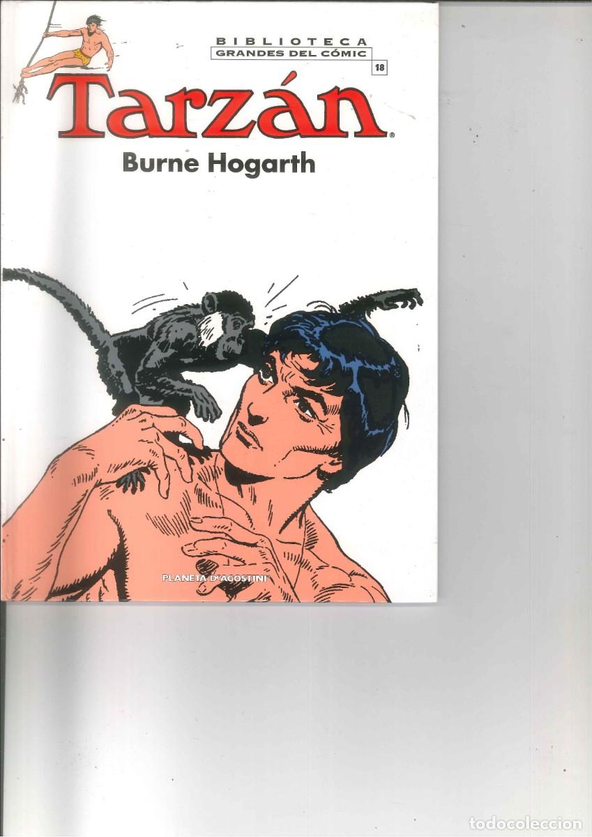 C&oacute;mics: TARZAN BIBLIOTECA GRANDES DEL COMIC 18 PLANETA - Foto 1