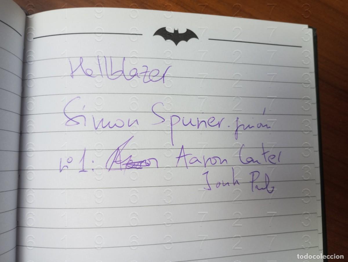C&oacute;mics: BATMAN AGENDA PERTENECI&Oacute; A DIBUJANTE DE COMICS CR1 - Foto 11